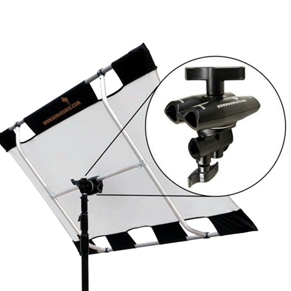 Sun-Bounce Grip Head Enterprise - Befestigungskopf beispiel einsatz