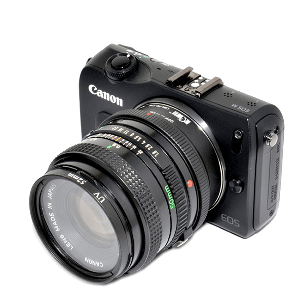 Canon FD Lens - Canon EOS EF-M Camera Mount Adapter