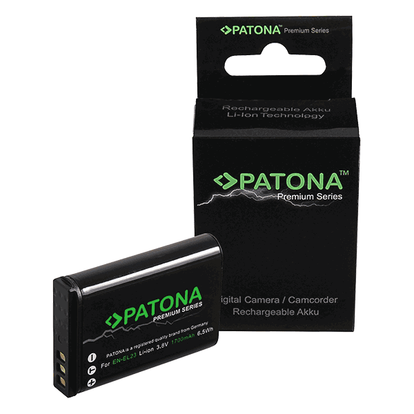 Premium Battery for Nikon EN-EL23 by Patona