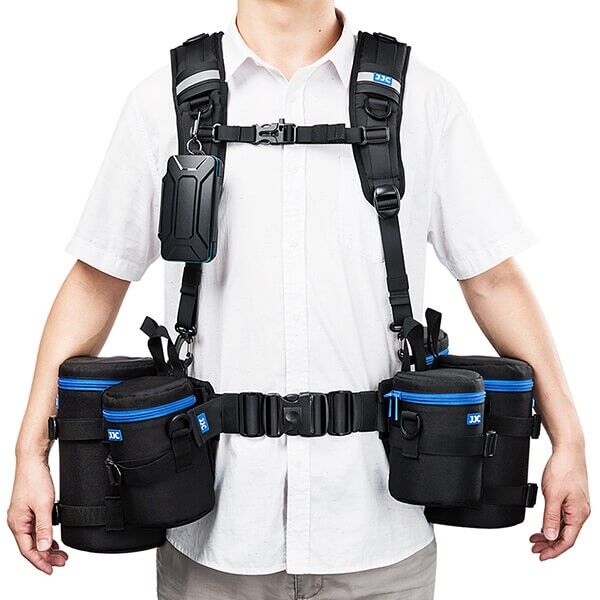 JJC GB-PRO1 Gurt- und Tragegurtsystem Komplettansicht