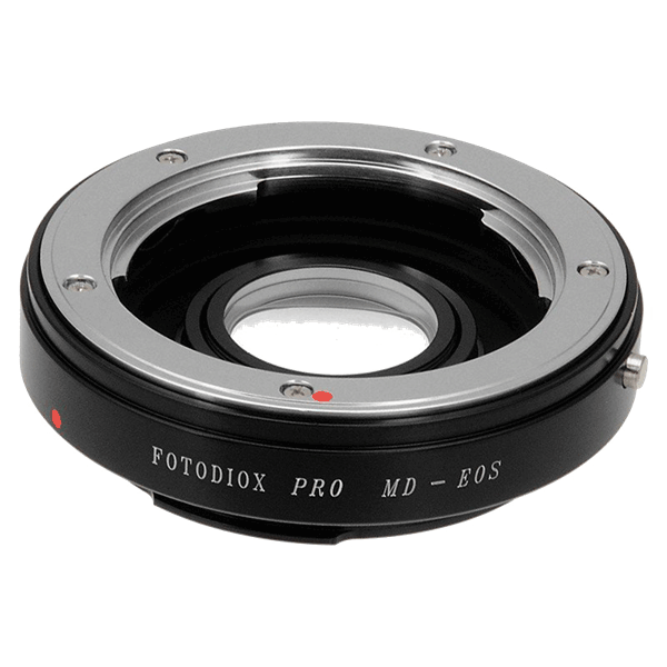Lense Adapter Minolta MD/MC Lens to Canon EOS EF-Mount Camera by Fotodiox Pro