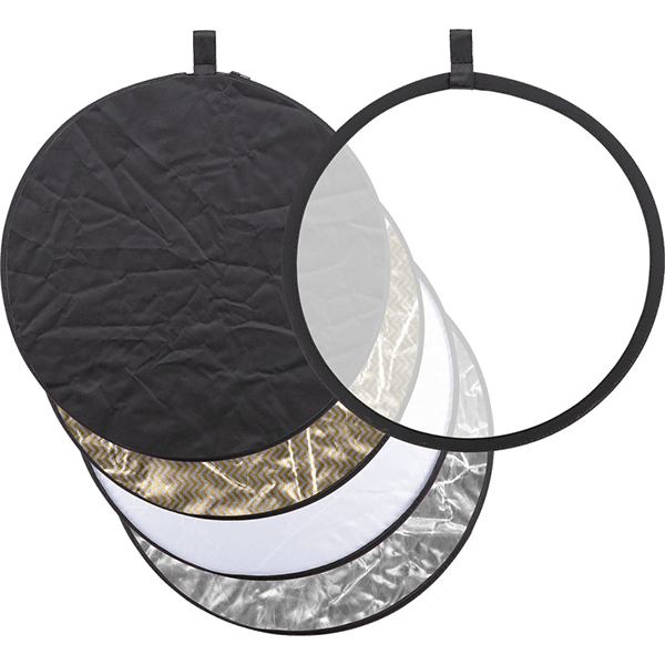 Walimex 7-in-1 Faltreflektor Set 107cm - 7 Bezüge Für Fotografie