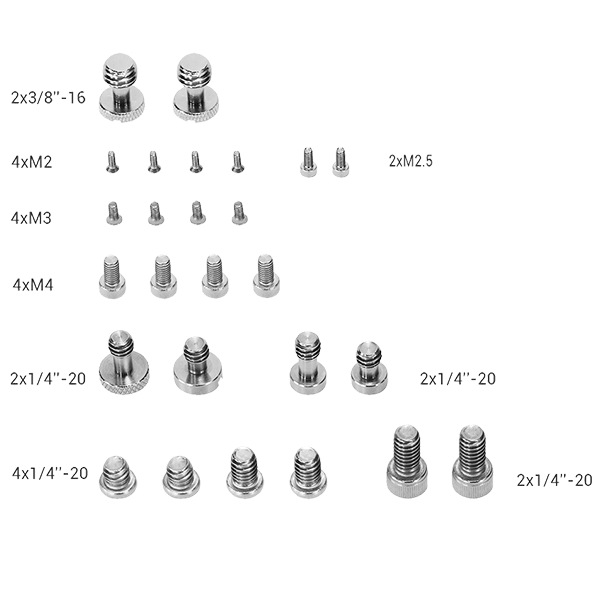 SmallRig Screw Set for Camera Accessories AAK2326 SmallRig Screw Set for Camera Accessories AAK2326