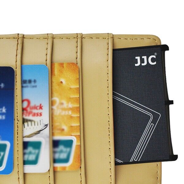 Compact JJC SD card case in credit card size Compact JJC SD card case in credit card size