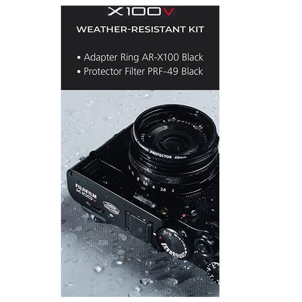 Fujifilm Schutzfilter PRF-49 in Schwarz mit 49mm Filtergewinde Verpackung