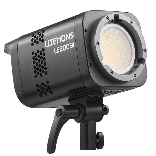 Bowens Mount Anschluss am Godox LE200Bi