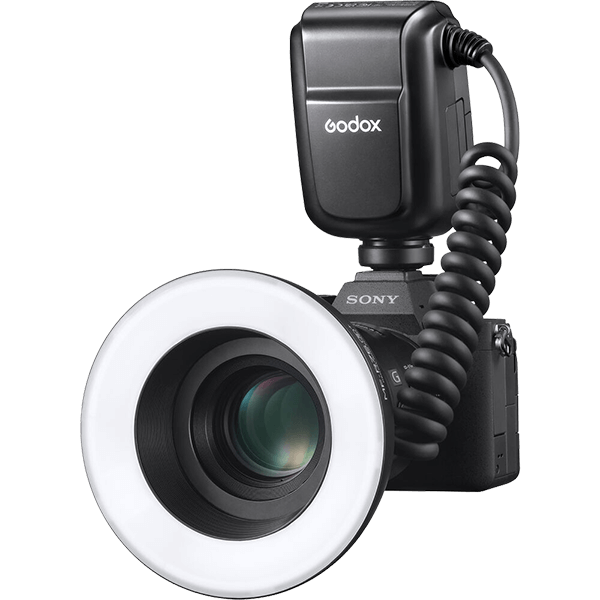 MF-R76S plus Ringblitz zu Sony von Godox zur Dentalfotografie seitlich MF-R76S plus Ringblitz zu Sony von Godox zur Dentalfotografie seitlich