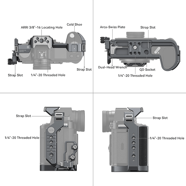 SmallRig Cage Set zu Leica SL3