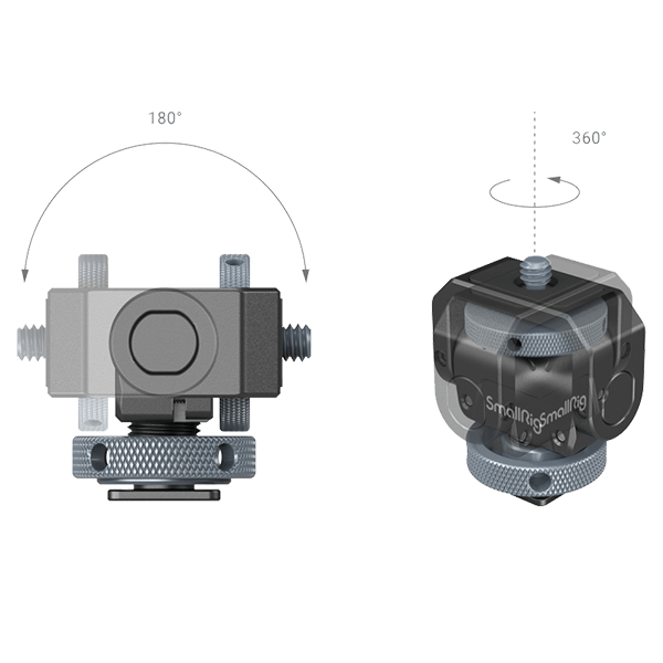 Monitor Halterung leicht mit Blitzschuh SmallRig 3809