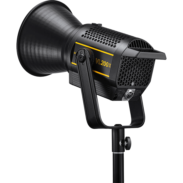Godox VL200-II Video Licht mit Reflektor