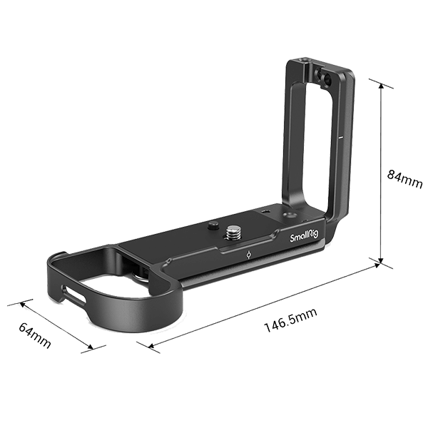 SmallRig L-Winkel zu Nikon Z5 Z6 Z7 Z6II und Z7II 2947 Abmessungen
