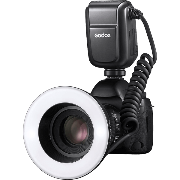 MF-R76C Ringblitz mit TTL zu Canon von Godox seitlich