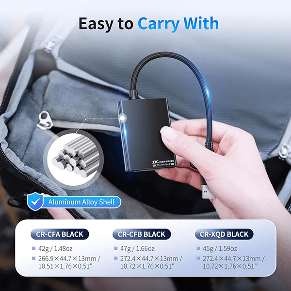 Kartenleser zu Speicherkartem CFexpress Typ A Typ B oder XQD