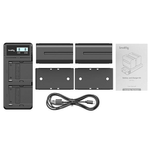 SmallRig NP-F970 Battery and Charger Kit 3823