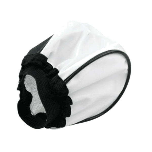Universal Stoff Blitzdiffusor für Aufsteckblitz Front