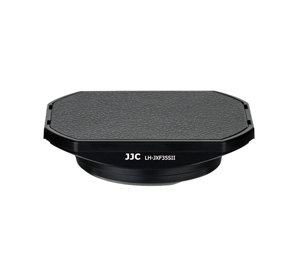 JJC lens hood LH-JXF35S2-B in black replaces Fuji LH-XF35-2