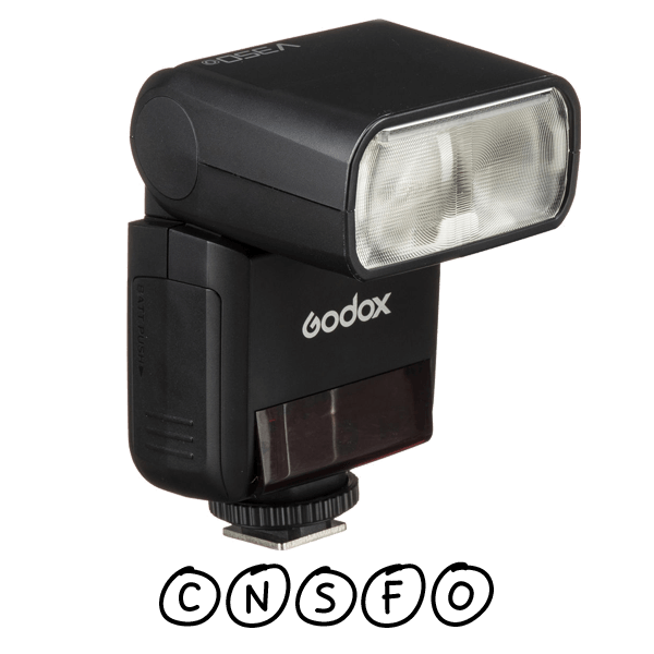 Godox V350 clip-on flash with Li-Ion battery