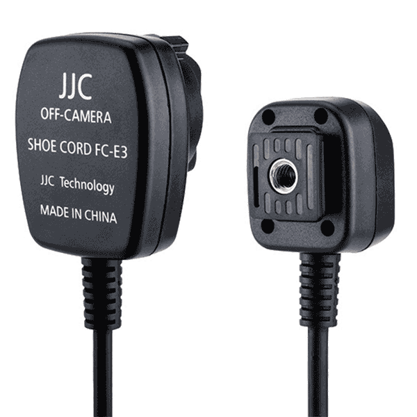 JJC FC-E3 E-TTL Blitzkabel wie Canon OC-E3