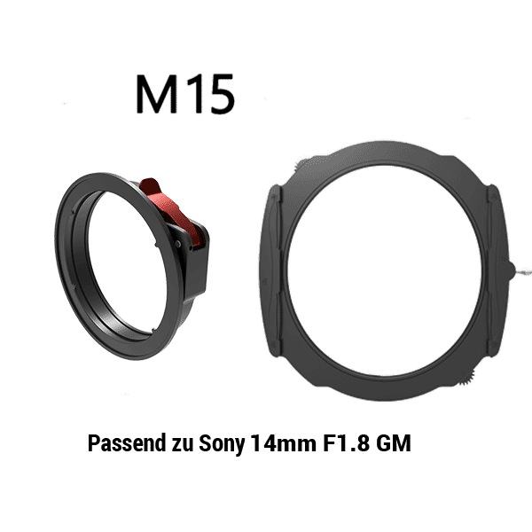 Haida M15 Kit zu Sony 14mm f1.8 GM Objektiv Lieferumfang