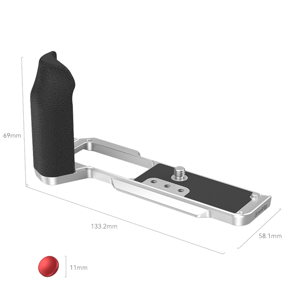 SmallRig L-Griff zu FUJIFILM X-T5 4136 Abmessungen