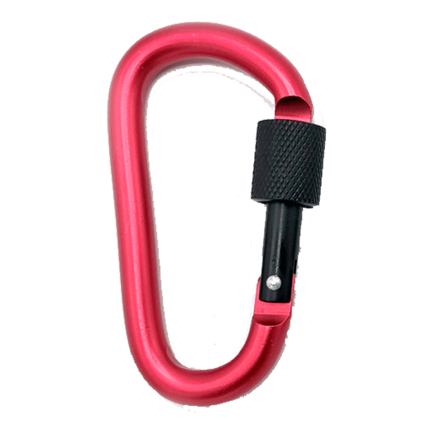 Fotografen Karabinerhaken in Rot KB-1R 3er Set