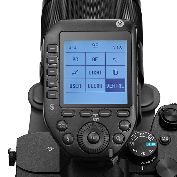 Godox XPro II plus TTL Wireless Dental Flash Trigger for Sony Cameras Display