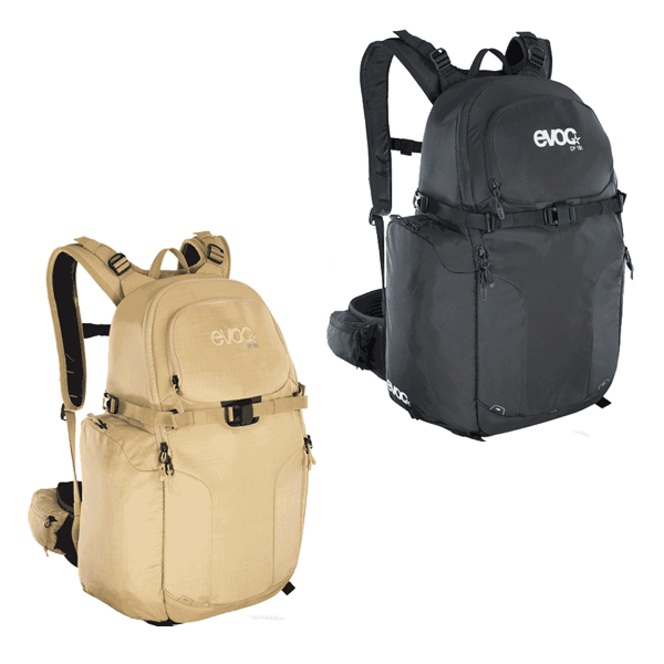 Photo backpack Evoc CP 18 liters in both colors