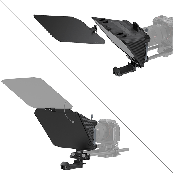 SmallRig Multifunktionaler Teleprompter 3646 Anwendung