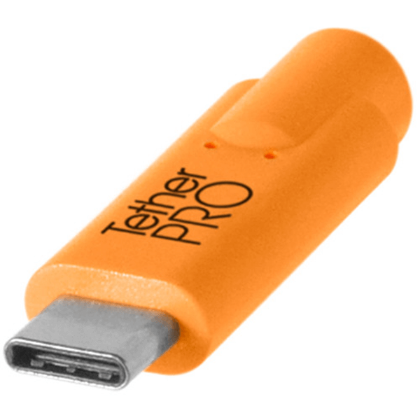 TetherPro USB-C to 3.0 Micro-B in Orange