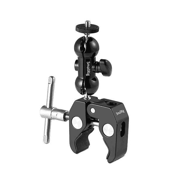 SmallRig Multifunktions-Doppelkugelkopf mit Klemme & 1/4" Schraube 1138