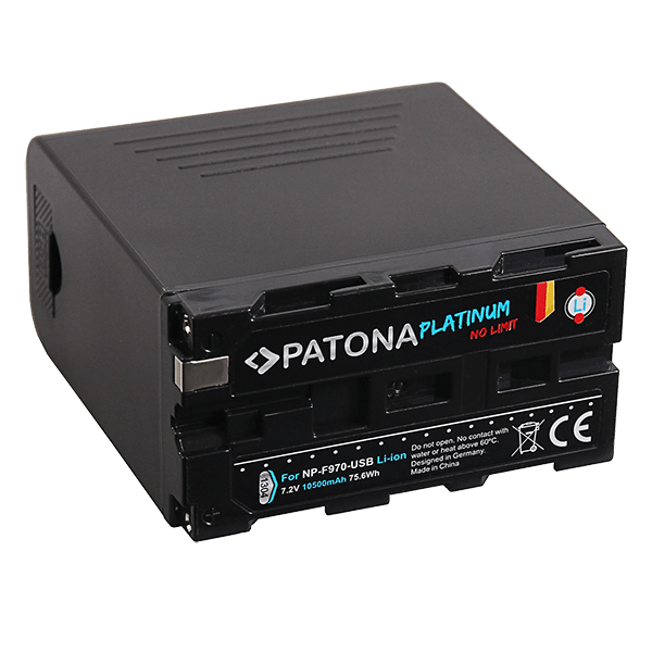 Platinum Battery for Sony NP-F970 by Patona