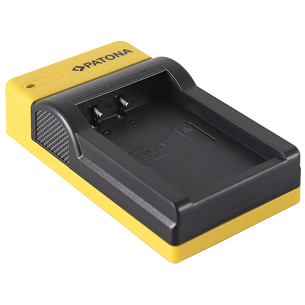 Slim Micro-USB Ladegerät für Canon LP-E17 von Patona