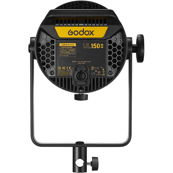 Godox UL150 II geräuschloses LED Licht mit Bowens Anschluss hinterseite
