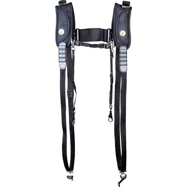 Kamera strap Sun Sniper DPH two Kameras Rotaball Pro in black