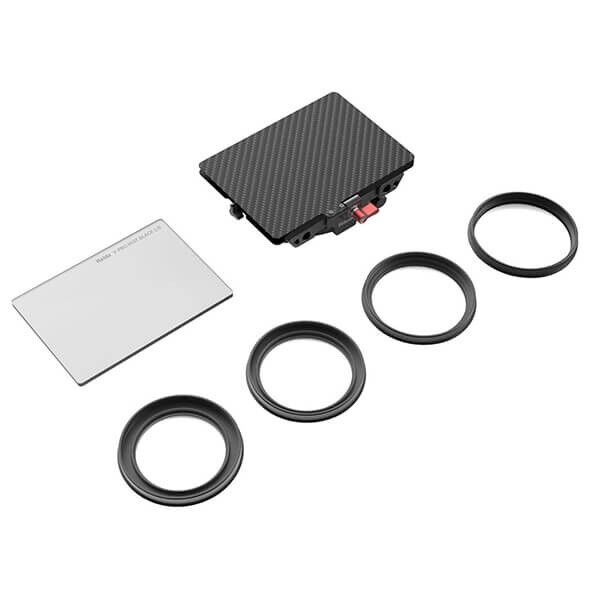 Haida HD4932 mit vier Adapterringen 67/72/77/82 mm