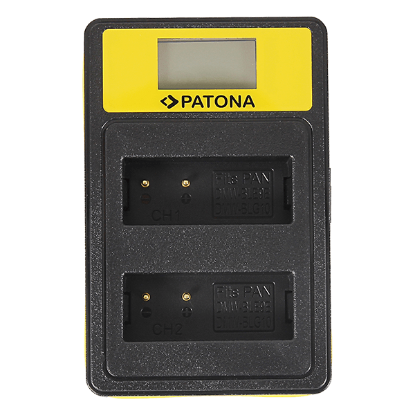 Ladegerät zu Panasonic DMW-BLG10 von oben