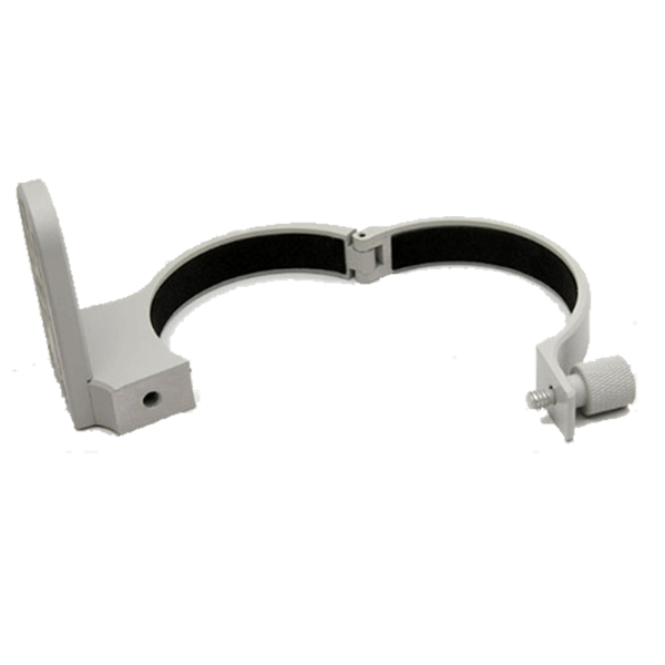 Stativschelle für Canon EF 70-300mm F4-5.6L IS USM in Weiss - Mount C W II offen