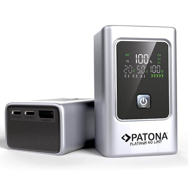 Patona Platinum Powerbank Vorderansicht