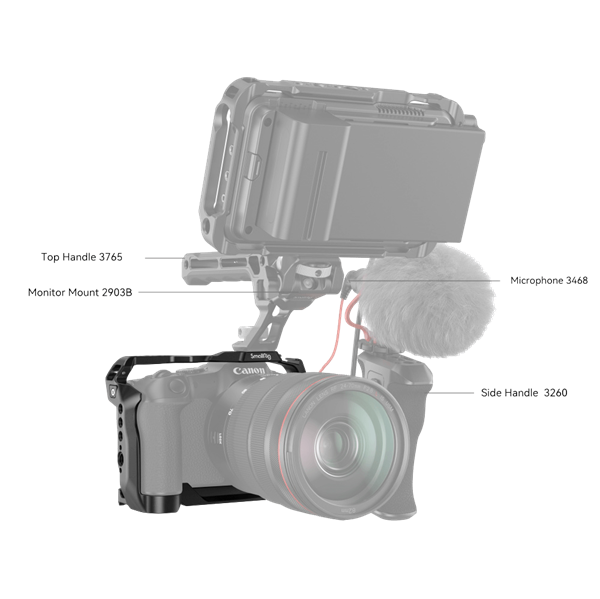 SmallRig Cage for Canon EOS R8 4212