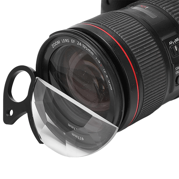 Prismenfilter aus Optischem Glas Handkamerafilter halbes Glas vor Kameraobjektiv Prismenfilter aus Optischem Glas Handkamerafilter halbes Glas vor Kameraobjektiv