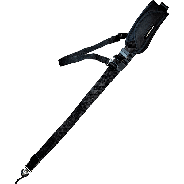 Kameragurt Sun Sniper Rotaball Pro in schwarz Schultergurt