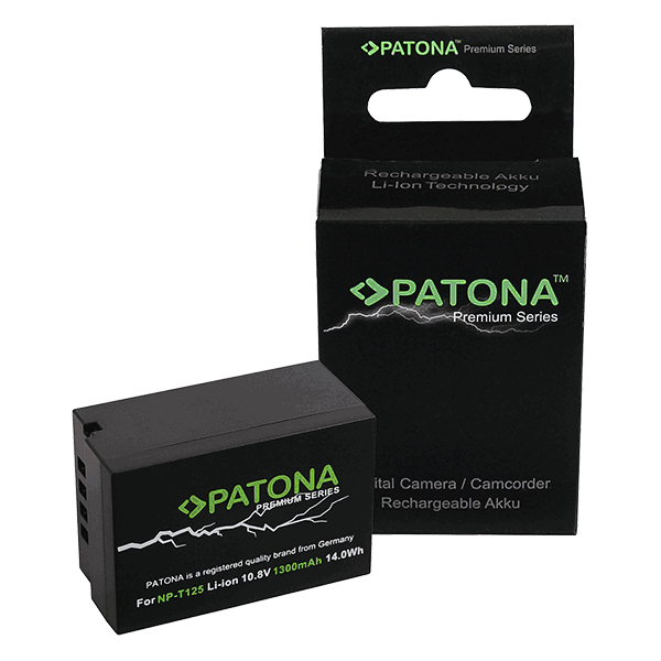 Premium Battery for Fujifilm NP-T125 by Patona