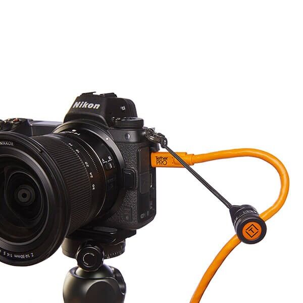 TetherPro cable in use during a photo shoot