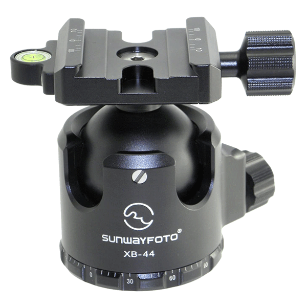 Ballhead XB-44 Low-Profile with Screw Knob Clamp from Sunwayfoto