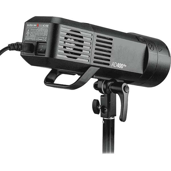 Godox AC400 with IEC Power Connector and Proprietary Power Output