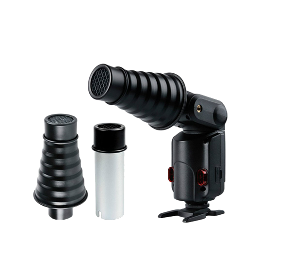 Godox AD-S9 Spotvorsatz Snoot mit Grid zu Witstro System AD180 AD360