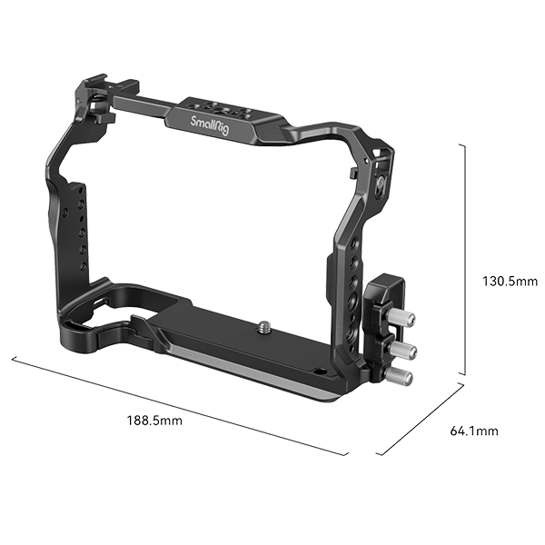 SmallRig Kamera Käfig zu Fujifilm GFX100 II 4201 Abmessungen