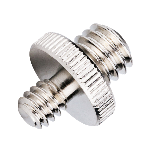 JJC GM1438 Verbindungsstück mit 1/4 und 3/8 Zoll-Gewinde seitlich