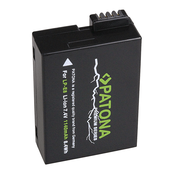 Premium Akku für Canon LP-E8 von Patona