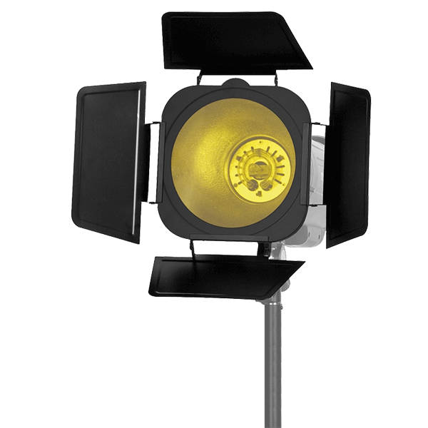 Jinbei JB-A Farbfilter Wabenvorsatz Barndoor zu Jinbei Standard Reflektor